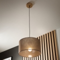 Brilagi - LED Lühter ANTHONY 1xE27/60W/230V tamm/pruun