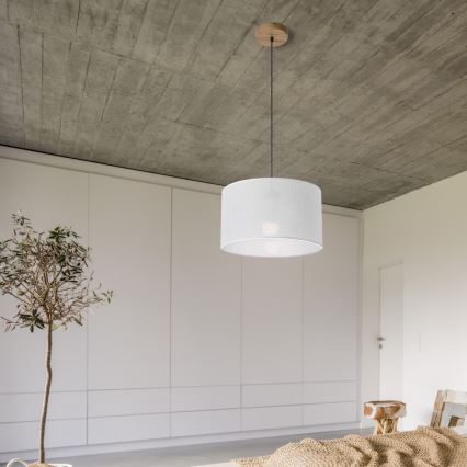 Brilagi - LED Lühter ANTHONY 1xE27/60W/230V tamm/valge