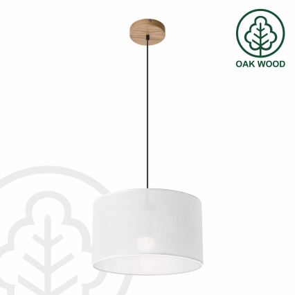 Brilagi - LED Lühter ANTHONY 1xE27/60W/230V tamm/valge