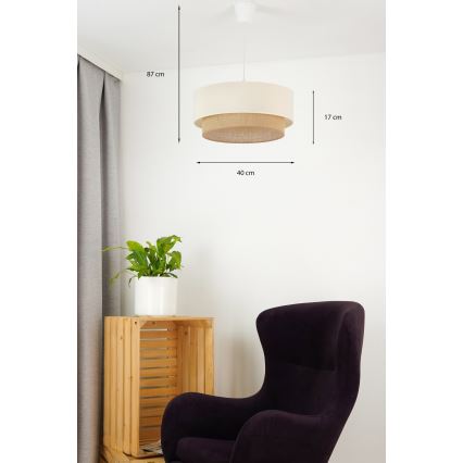 Brilagi - LED Lühter BOHO STYLE 1xE27/15W/230V d. 40 cm