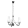 Brilagi - LED Lühter COTTAGE 3xE14/40W/230V must/valge