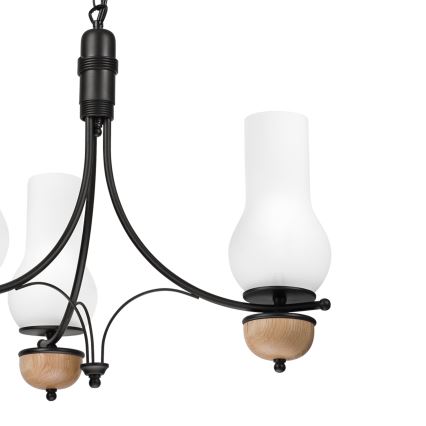 Brilagi - LED Lühter COTTAGE 3xE14/40W/230V pöök/valge