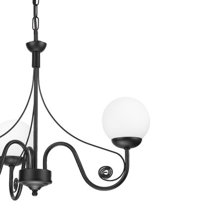 Brilagi - LED Lühter COTTAGE 3xG9/40W/230V must/valge