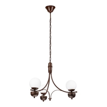Brilagi - LED Lühter COTTAGE 3xG9/40W/230V tamm/valge
