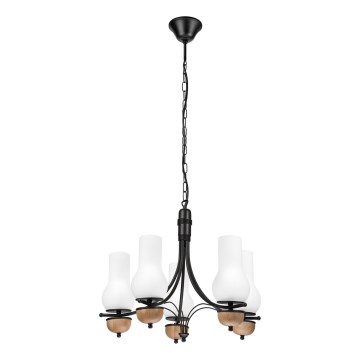 Brilagi - LED Lühter COTTAGE 5xE14/40W/230V pöök/valge