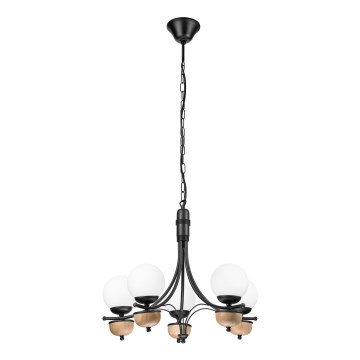 Brilagi - LED Lühter COTTAGE 5xG9/40W/230V pöök/valge