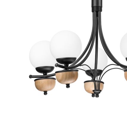 Brilagi - LED Lühter COTTAGE 5xG9/40W/230V pöök/valge