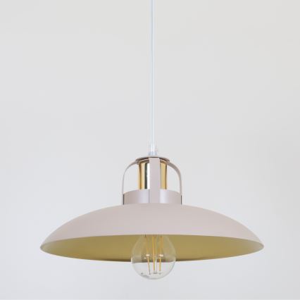 Brilagi - LED Lühter FLAMENGO 1xE27/60W/230V beež