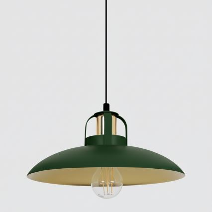 Brilagi - LED Lühter FLAMENGO 1xE27/60W/230V roheline