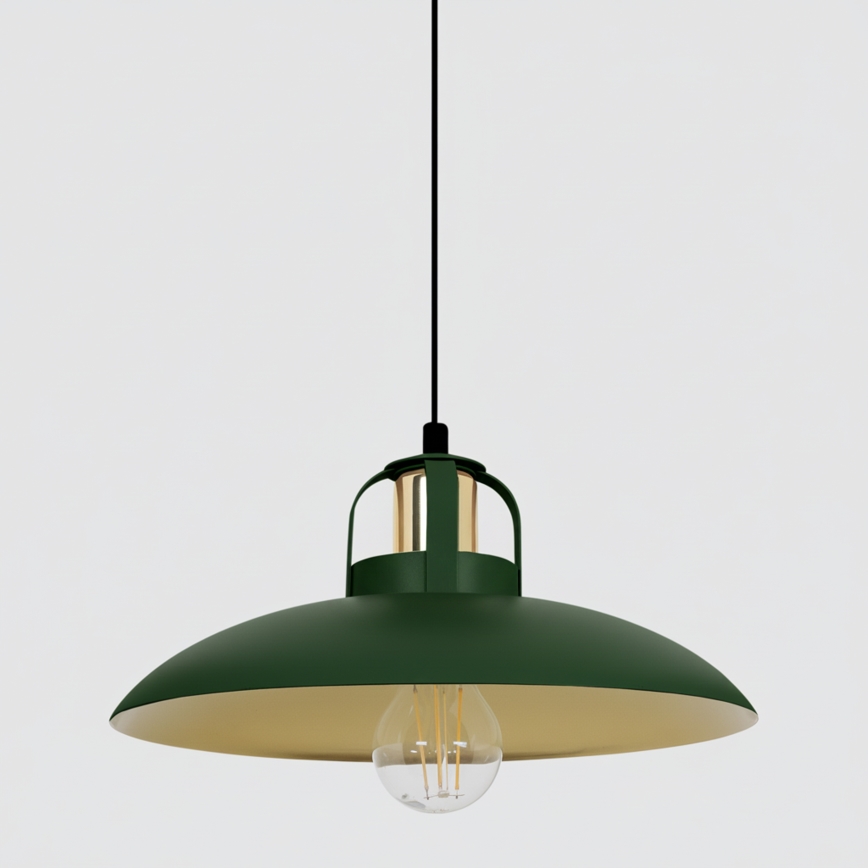 Brilagi - LED Lühter FLAMENGO 1xE27/60W/230V roheline