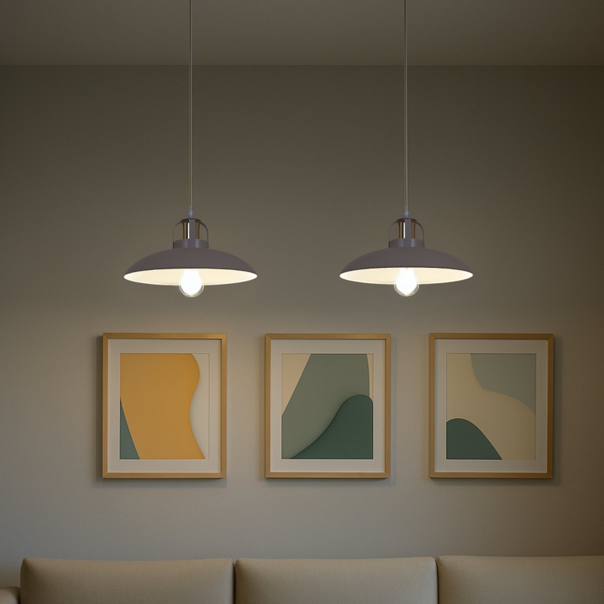 Brilagi - LED Lühter FLAMENGO 2xE27/60W/230V beež