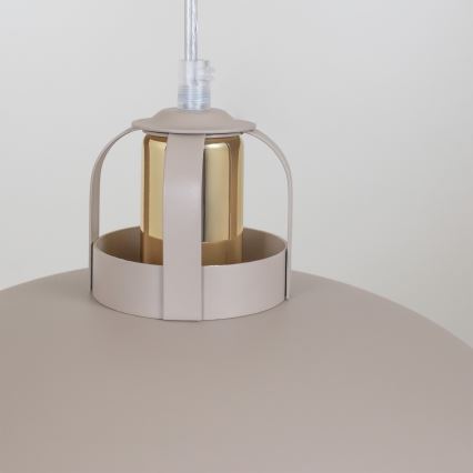 Brilagi - LED Lühter FLAMENGO 2xE27/60W/230V beež