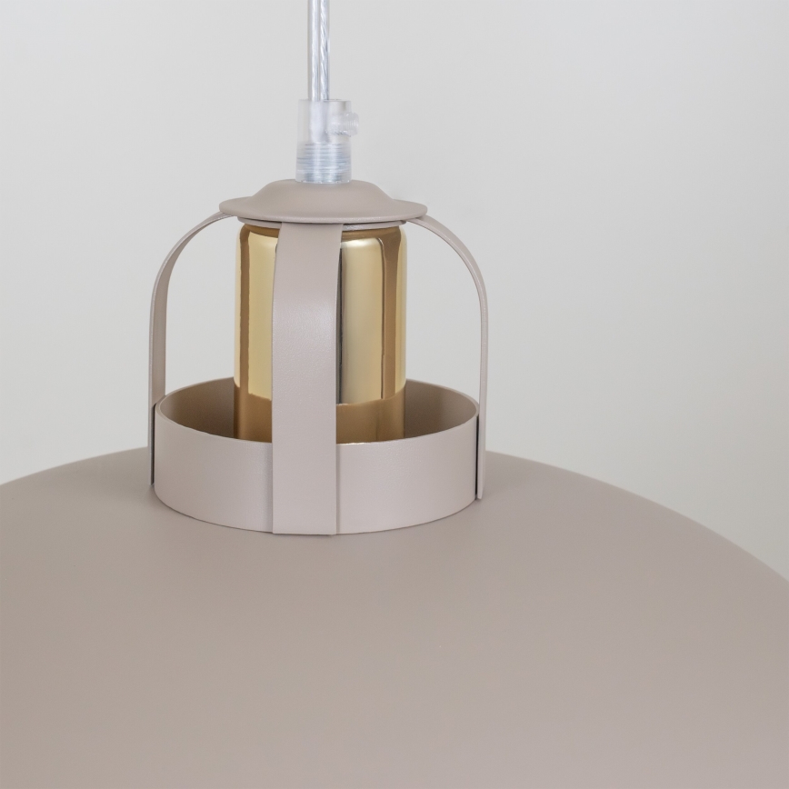 Brilagi - LED Lühter FLAMENGO 2xE27/60W/230V beež