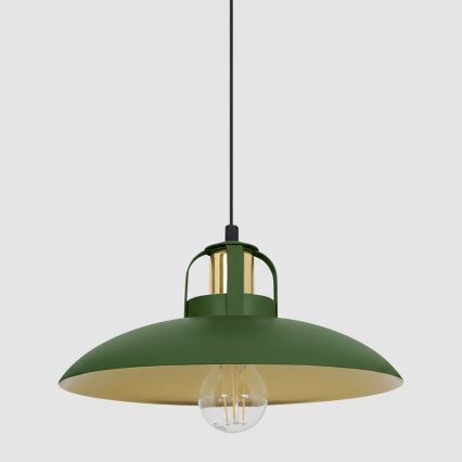 Brilagi - LED Lühter FLAMENGO 2xE27/60W/230V roheline