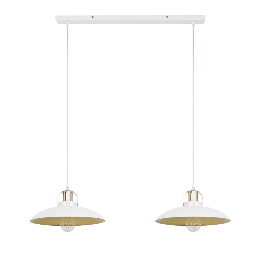 Brilagi - LED Lühter FLAMENGO 2xE27/60W/230V valge