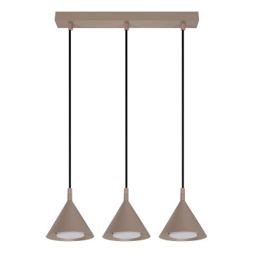 BRILAGI - LED Lühter kaabliga CONE TRIPLE 3xGX53/15W/230V beež