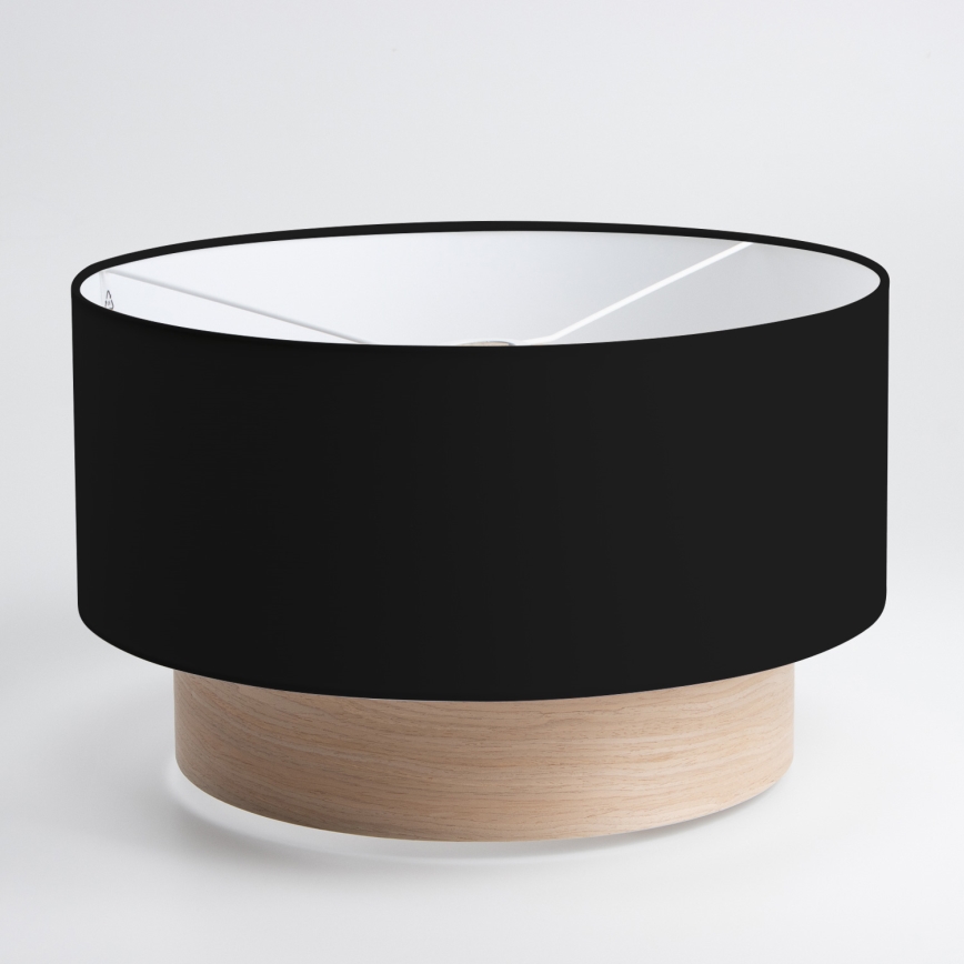 Brilagi - LED-lühter kaablil CERIA 1xE27/40W/230V Ø 50 cm must/beež