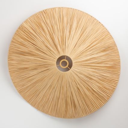 Brilagi - LED-lühter kaablil CERIA BOHO 1xE27/40W/230V Ø 80 cm rafia