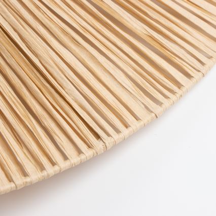 Brilagi - LED-lühter kaablil CERIA BOHO 1xE27/40W/230V Ø 80 cm rafia