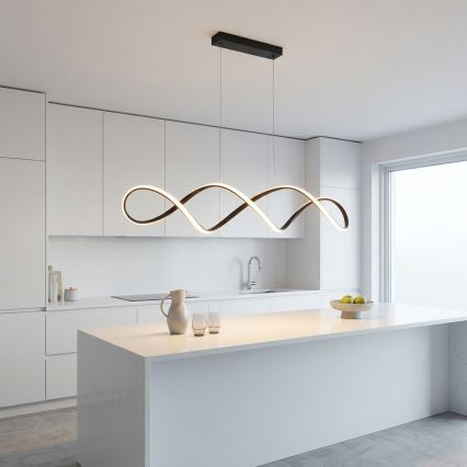 Brilagi - LED-lühter kaablil DNA LED/41W/230V 4100K must