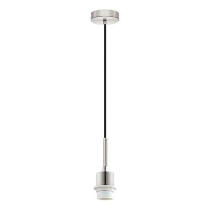 Brilagi - LED-lühter kaablil NUBILA 1xE27/60W/230V läb. 14 cm must/lilla