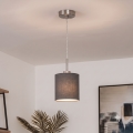 Brilagi - LED-lühter kaablil NUBILA 1xE27/60W/230V, läbimõõt 14 cm, antratsiit