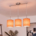 Brilagi - LED-lühter kaablil NUBILA 3xE27/60W/230V oranž