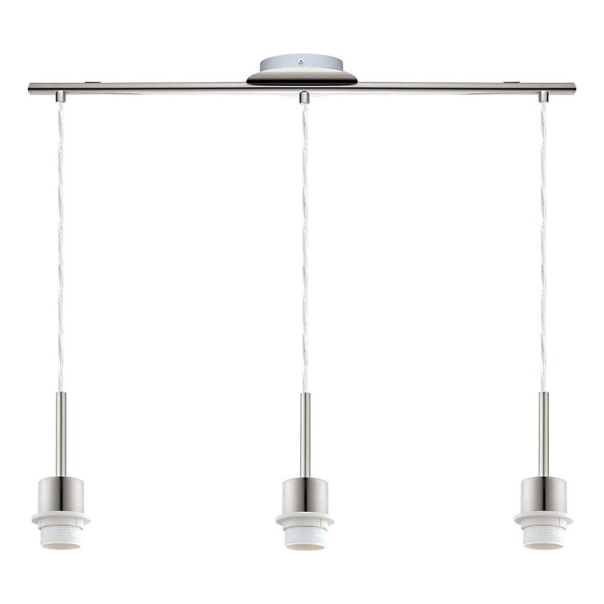 Brilagi - LED-lühter kaablil NUBILA 3xE27/60W/230V Pompeji punane