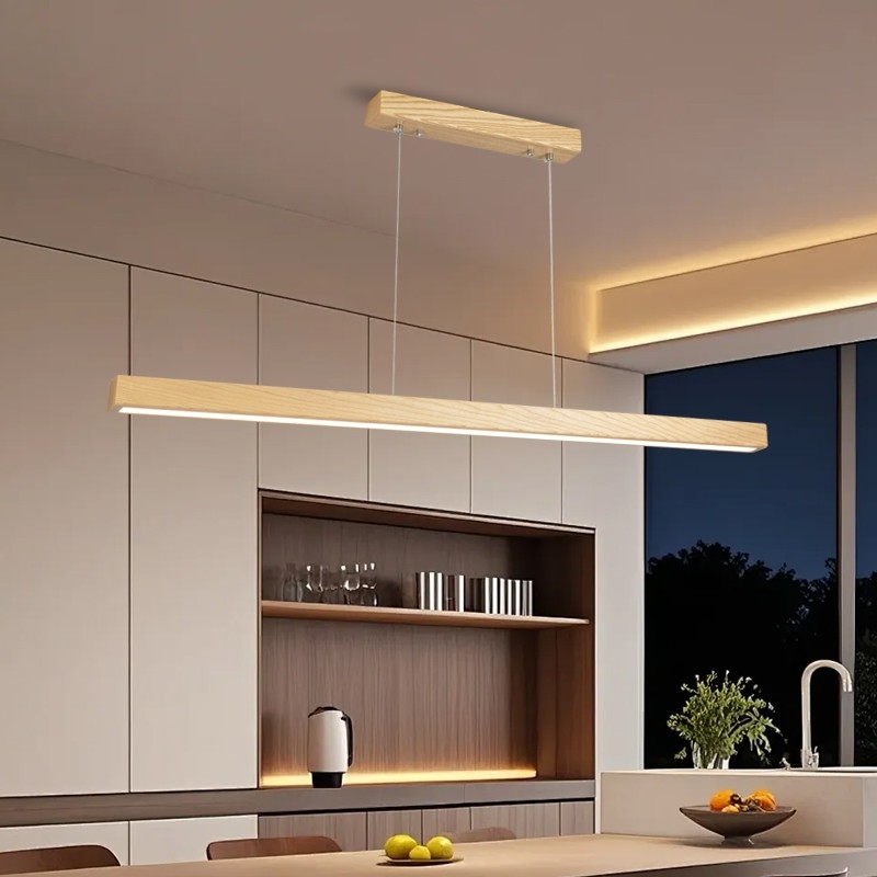 Brilagi - LED-lühter kaablil OAK LED/30W/230V 3000/4500/6000K tamm