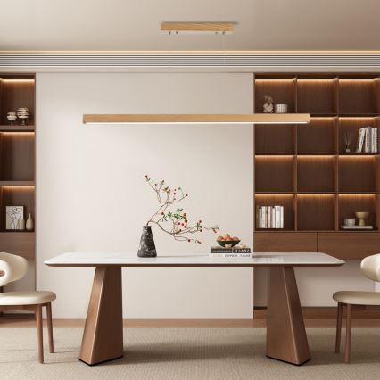 Brilagi - LED-lühter kaablil OAK LED/30W/230V 3000/4500/6000K tamm