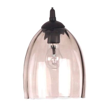 BRILAGI - LED rippvalgusti kaabliga RETRO GLASS 2xE27/60W/230V mattkroom/suitsune beež