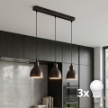 BRILAGI - LED-lühter kaablil RIDDY 3xE27/60W/230V vask/patina