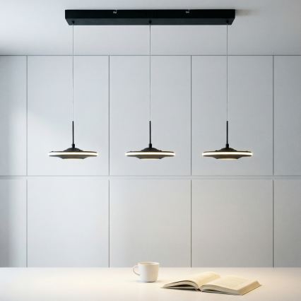 Brilagi - LED-lühter kaablil VERANO 3xLED/15W/230V