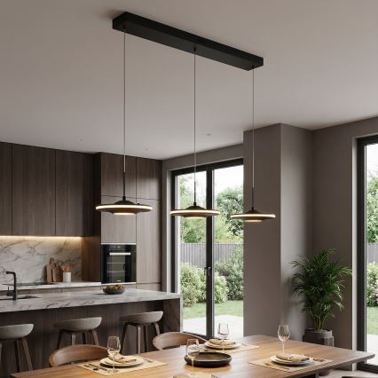 Brilagi - LED-lühter kaablil VERANO 3xLED/15W/230V