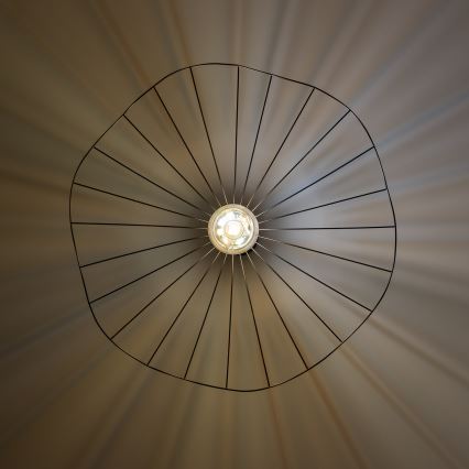 Brilagi - LED-lühter kaabliriputusega CERIA WIRE 1xE27/40W/230V Ø 80 cm must