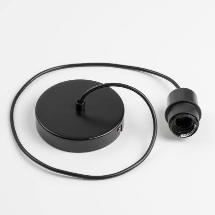 Brilagi - LED-lühter kaabliriputusega CERIA WIRE 1xE27/40W/230V Ø 80 cm must