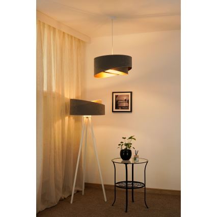 Brilagi - LED Lühter LYRA 1xE27/15W/230V hall/kuldne