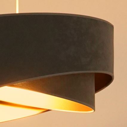Brilagi - LED Lühter LYRA 1xE27/15W/230V hall/kuldne