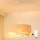 Brilagi - LED Lühter LYRA 1xE27/15W/230V kreemikas/beež