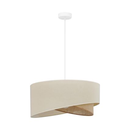 Brilagi - LED Lühter LYRA 1xE27/15W/230V kreemikas/beež