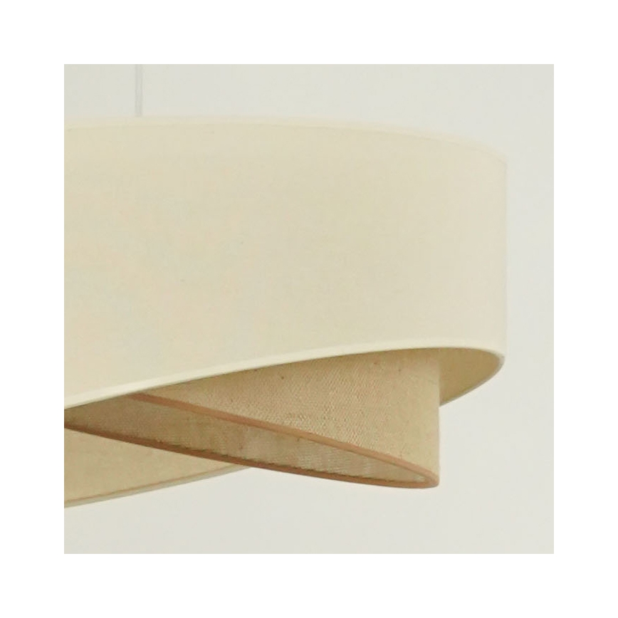 Brilagi - LED Lühter LYRA 1xE27/15W/230V kreemikas/beež