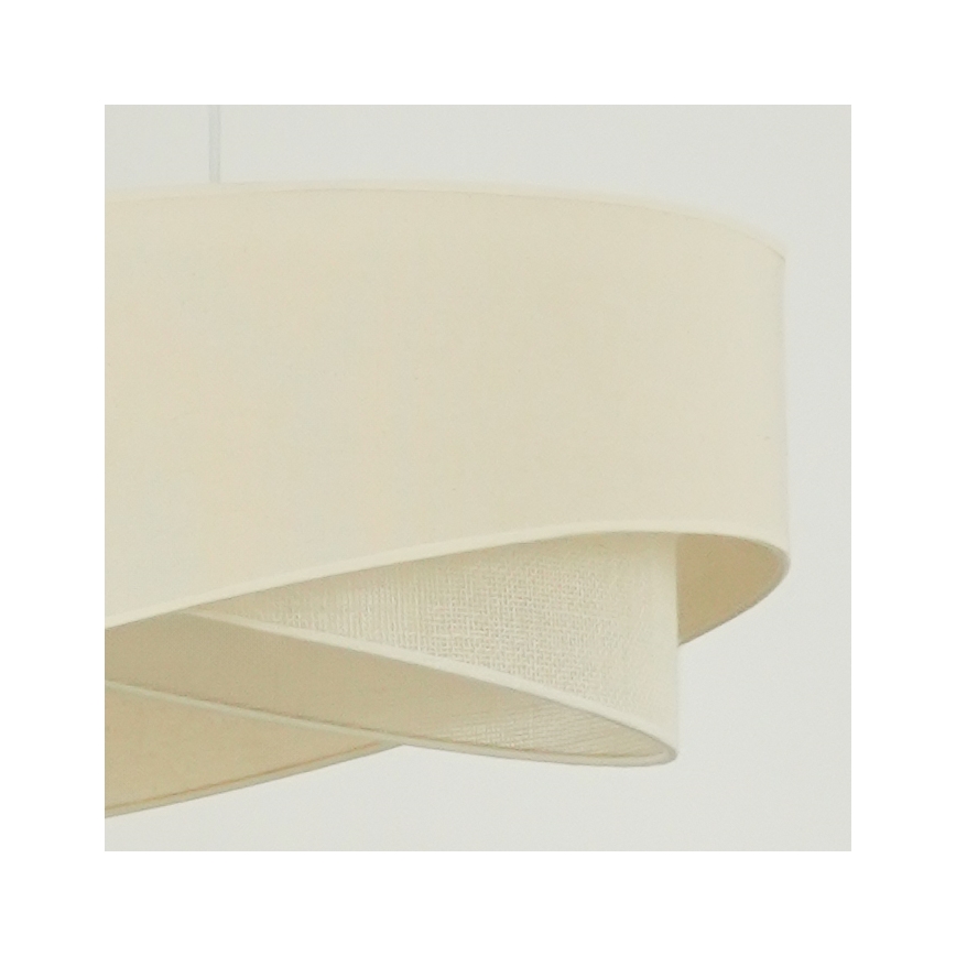 Brilagi - LED Lühter LYRA 1xE27/15W/230V kreemikas