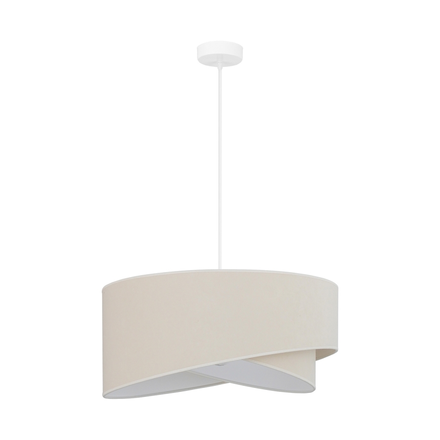 Brilagi - LED Lühter LYRA 1xE27/15W/230V kreemikas/valge
