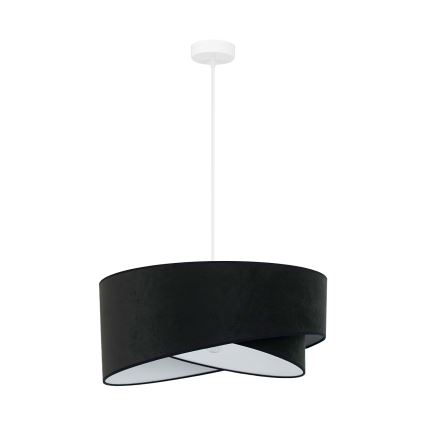 Brilagi - LED Lühter LYRA 1xE27/15W/230V must/valge