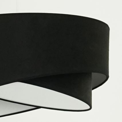 Brilagi - LED Lühter LYRA 1xE27/15W/230V must/valge
