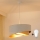 Brilagi - LED Lühter LYRA 1xE27/15W/230V valge/beež/kuldne