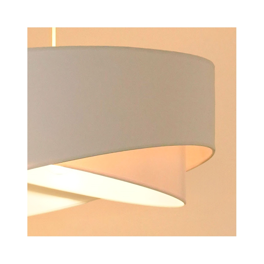 Brilagi - LED Lühter LYRA 1xE27/15W/230V valge
