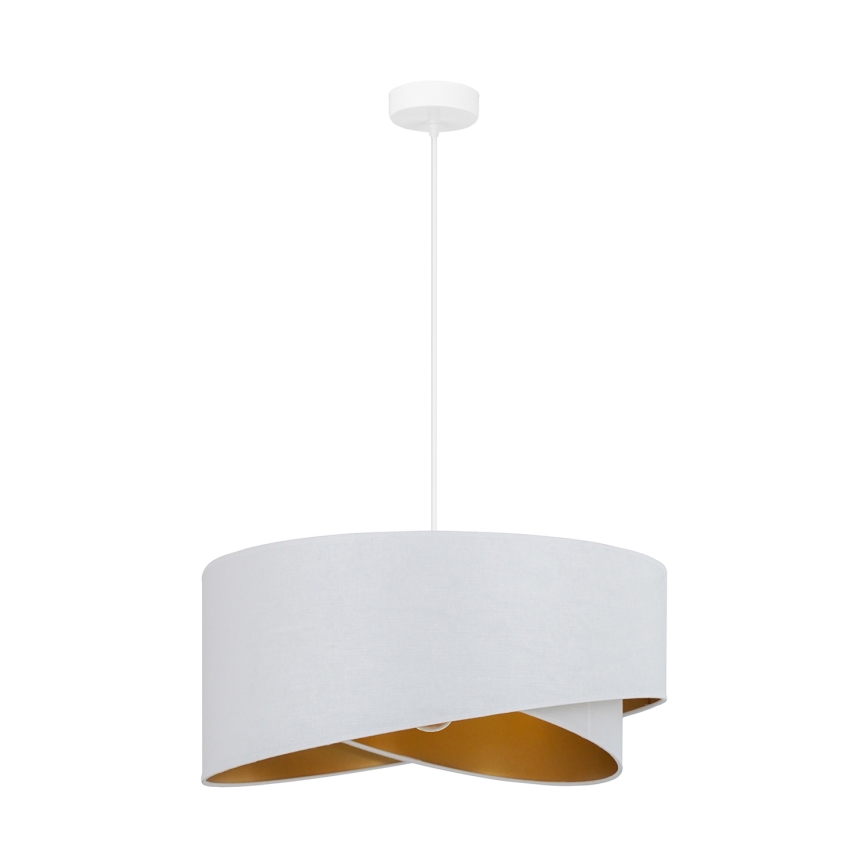 Brilagi - LED Lühter LYRA 1xE27/15W/230V valge/kuldne
