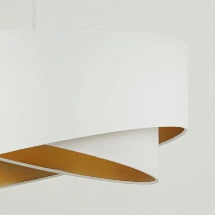 Brilagi - LED Lühter LYRA 1xE27/15W/230V valge/kuldne