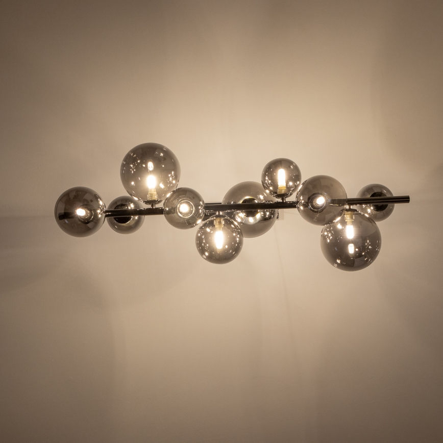 Brilagi - LED Lühter MILLA 10xG9/3W/230V läikiv kroom/suitsune